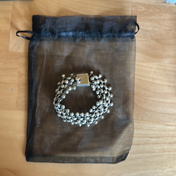 Sterling Silver 925 Beaded Bracelet - Picture 5 of 5